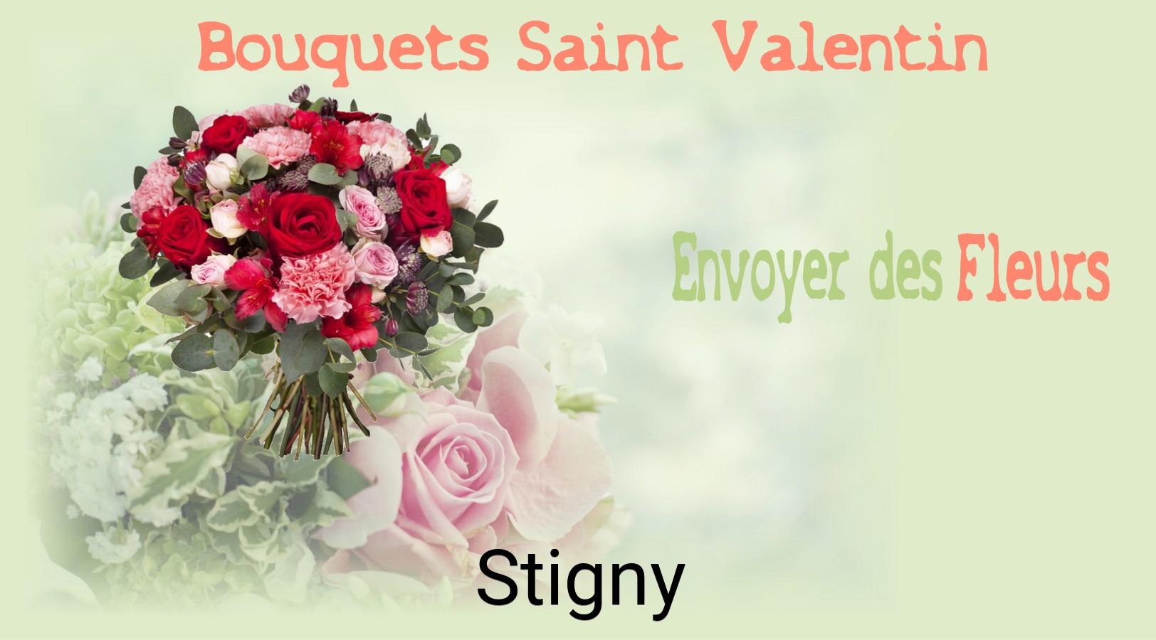 Roses de Saint-Valentin livrées à Stigny
